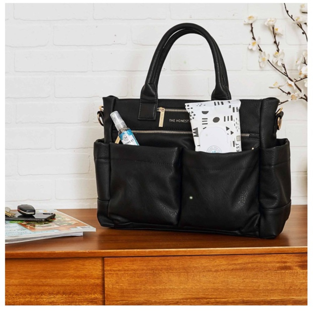The Honest Company diaper bag tote